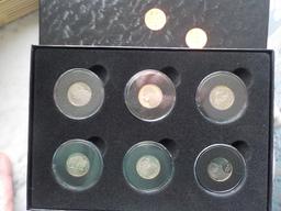 I1  10 UNC Nickels 1955 to 1964 All