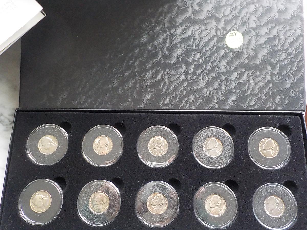 I1  10 UNC Nickels 1955 to 1964 All