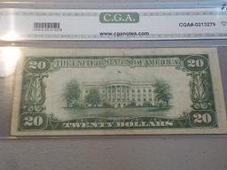 N1 $20.00 Bill 1929 Type 2 VF35