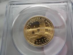 B17 2005 S PCGS PR69 D Cam One Dollar (SAC)