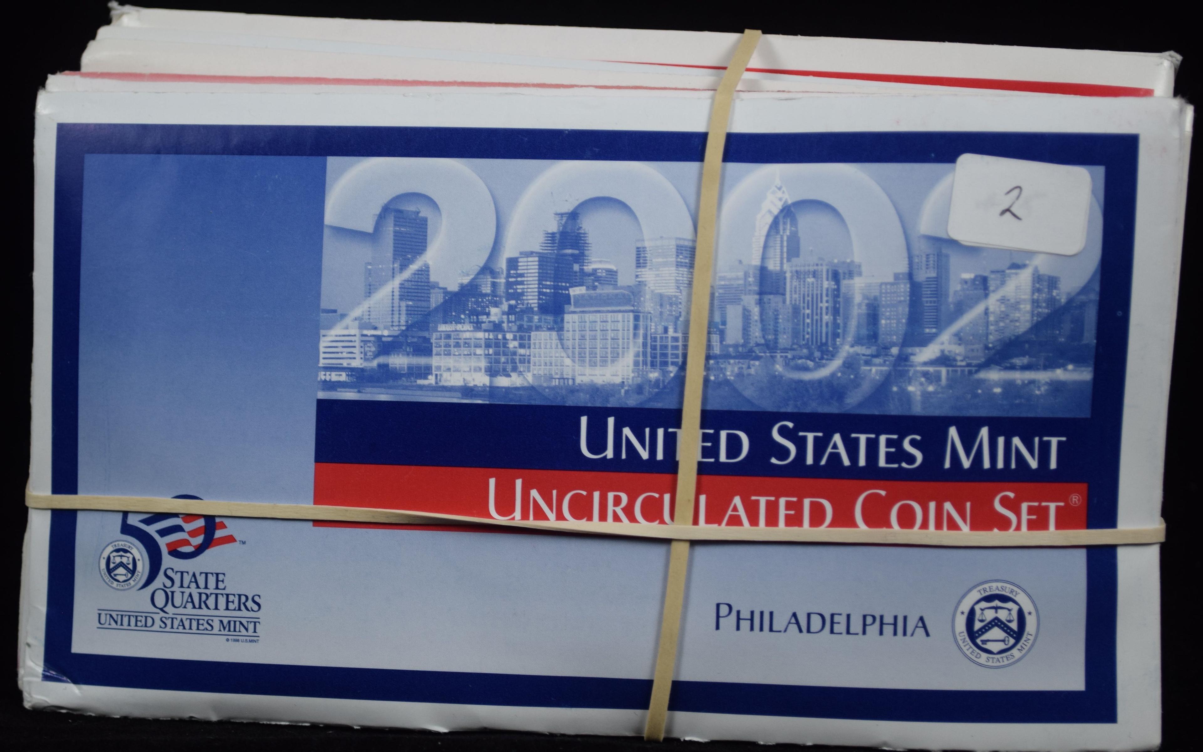 2001-2003 U.S. Mint Sets 3 sets