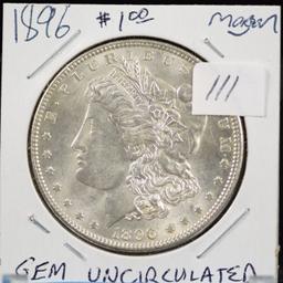 1896 Morgan Dollar UNC