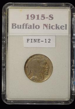 1915-S Buffalo Nickel F