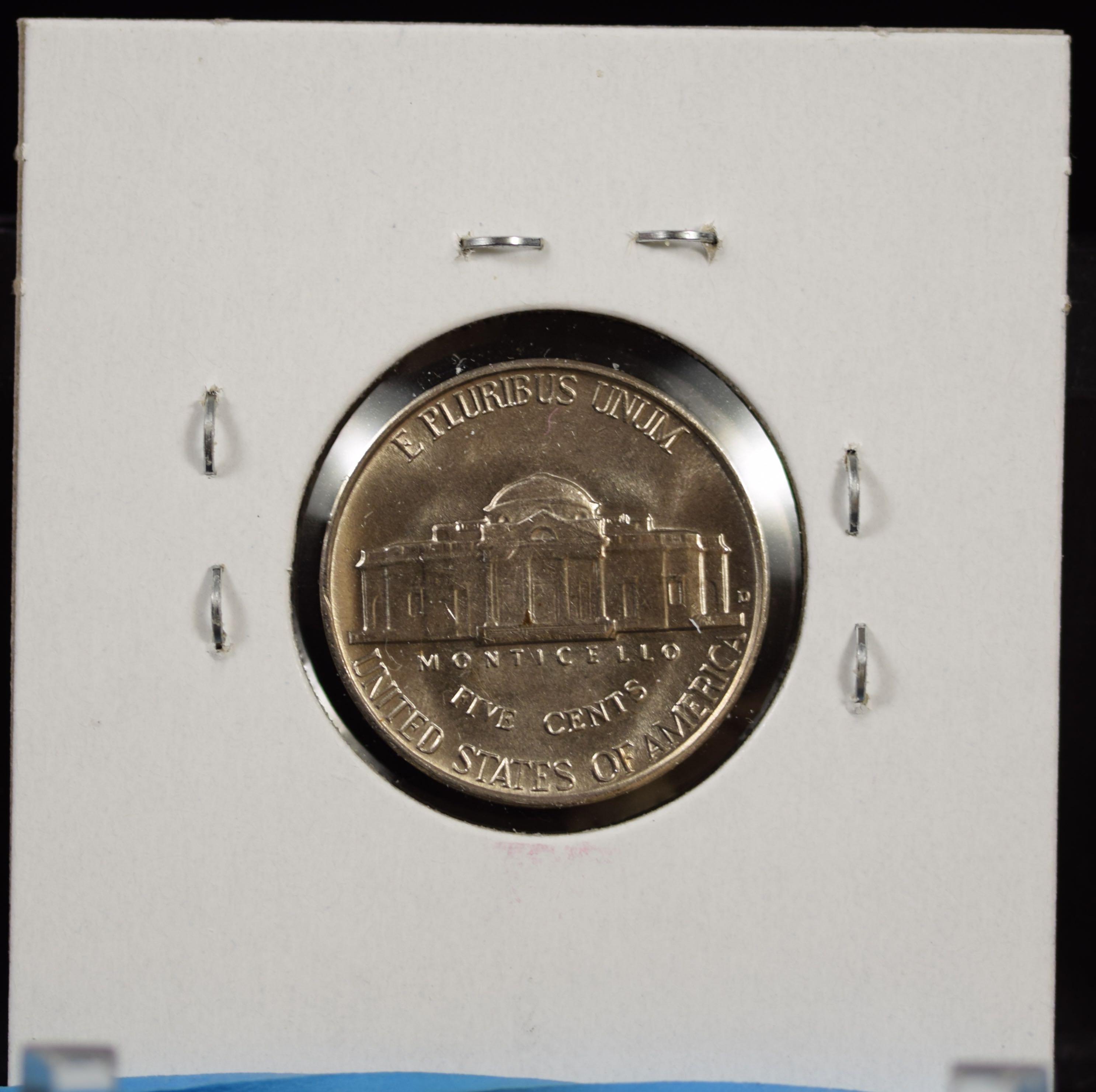 1950-D Jefferson Nickel UNC