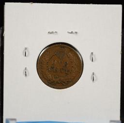 1866 Indian Head Cent F