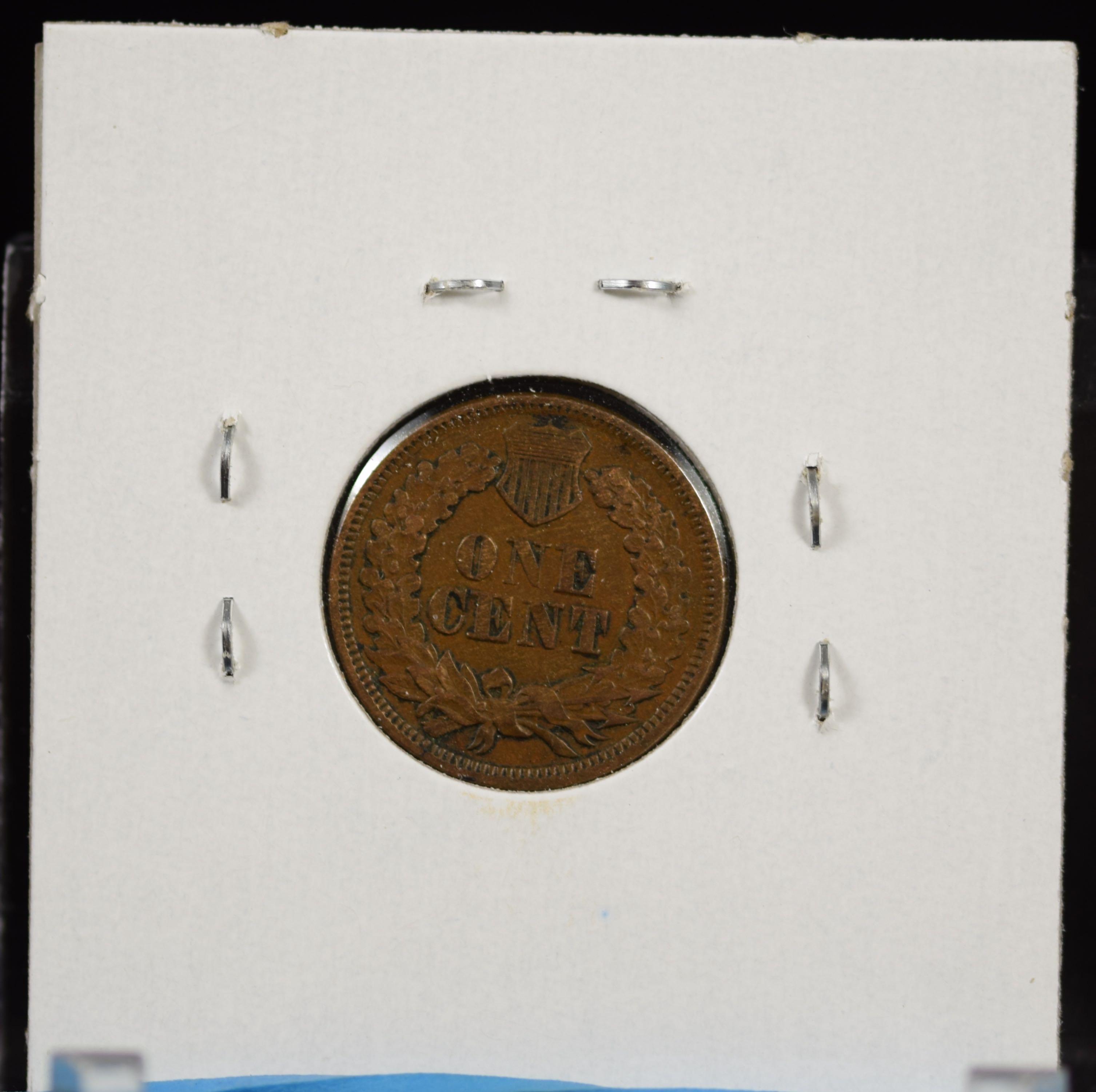 1866 Indian Head Cent F