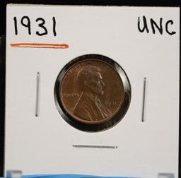 1931 Lincoln Cent UNC
