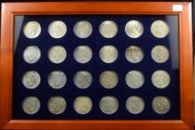 Complete Peace Dollar Set 1921-35s VF/AU