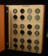 Barber Quarter Album 57 Coins Semi Key Dates