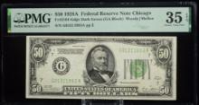 1928A $50 FRN Chicago G01311893A PMG35EPQ