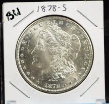 1878-S Morgan Dollar BU