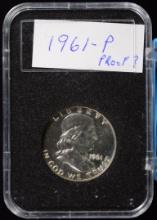 1961 Proof Franklin Half Dollar Cameo