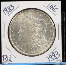 1883 Morgan Dollar BU