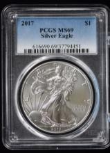 2017 American Silver Eagle PCGS MS69 51