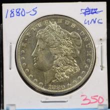 1880-S Morgan Dollar UNC