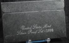 1998 US Mint Silver Proof Set