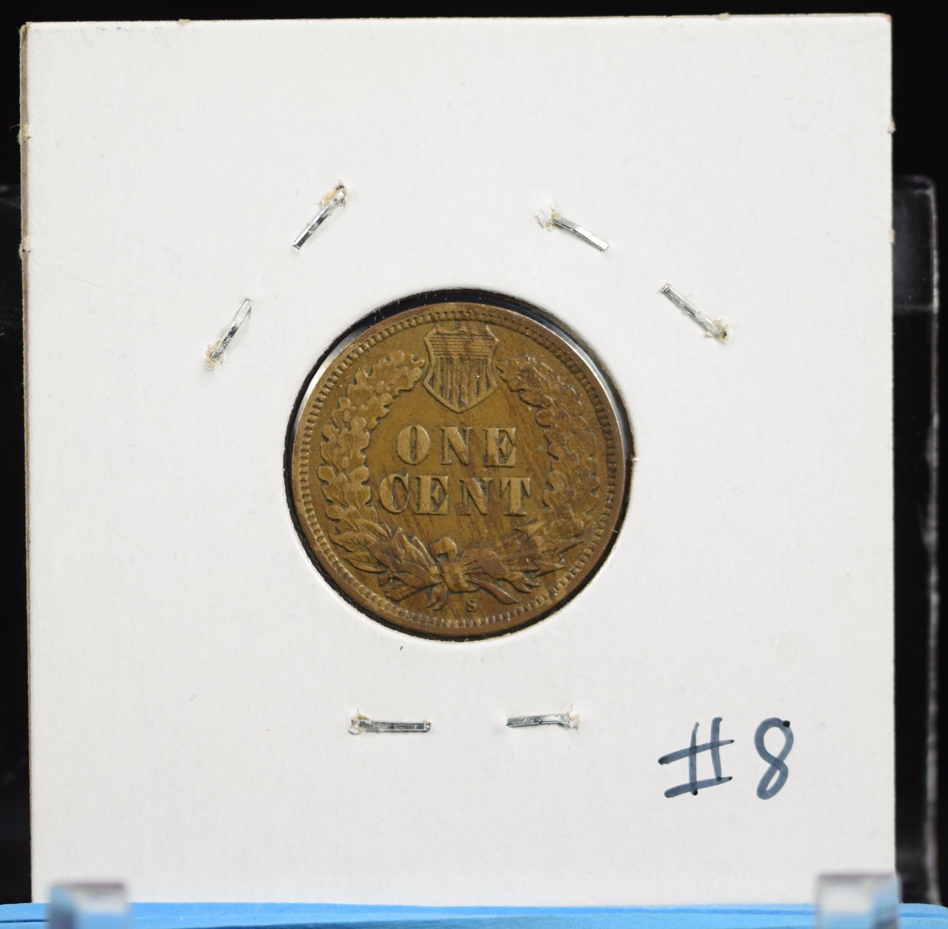 1908-S Indian Head Cent VF