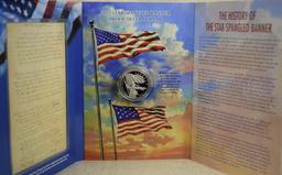 2012 Silver Star Spangled Proof Dollar Set