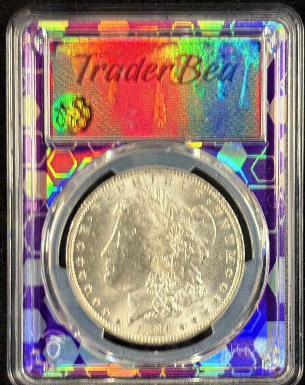 1884-O Morgan Dollar PCGS MS-63