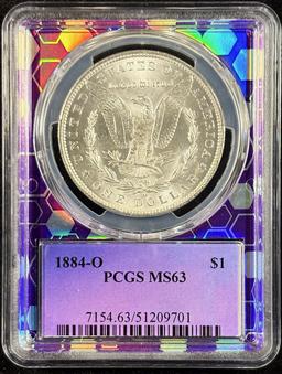 1884-O Morgan Dollar PCGS MS-63