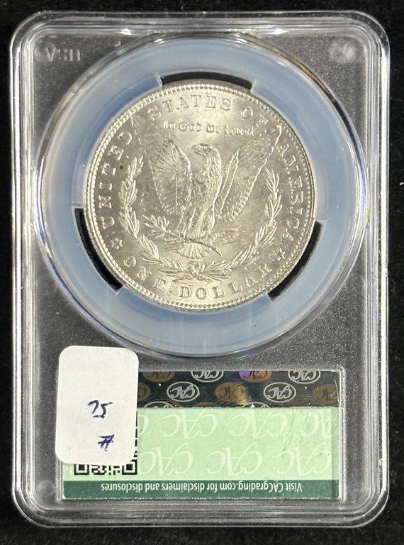 1896 Morgan Dollar CAC MS-63