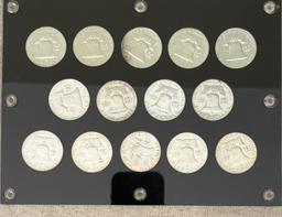 US Proof Franklin Half Dollar Beautiful Set