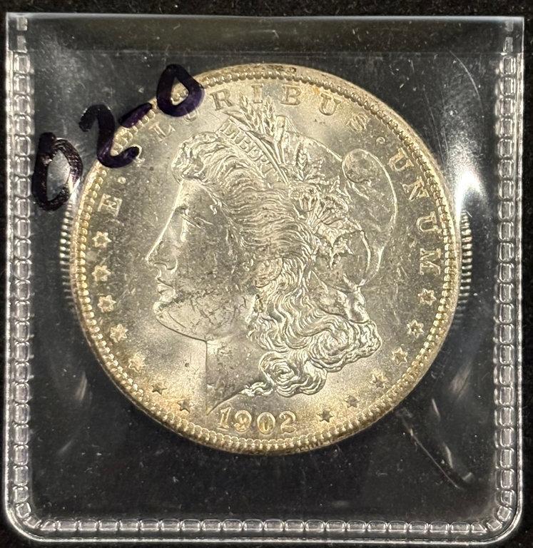 1902-O Morgan Dollar MS63 Tone
