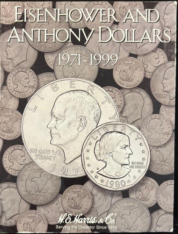 Ike & SBA Dollar Book missing 74 Ike Dollar