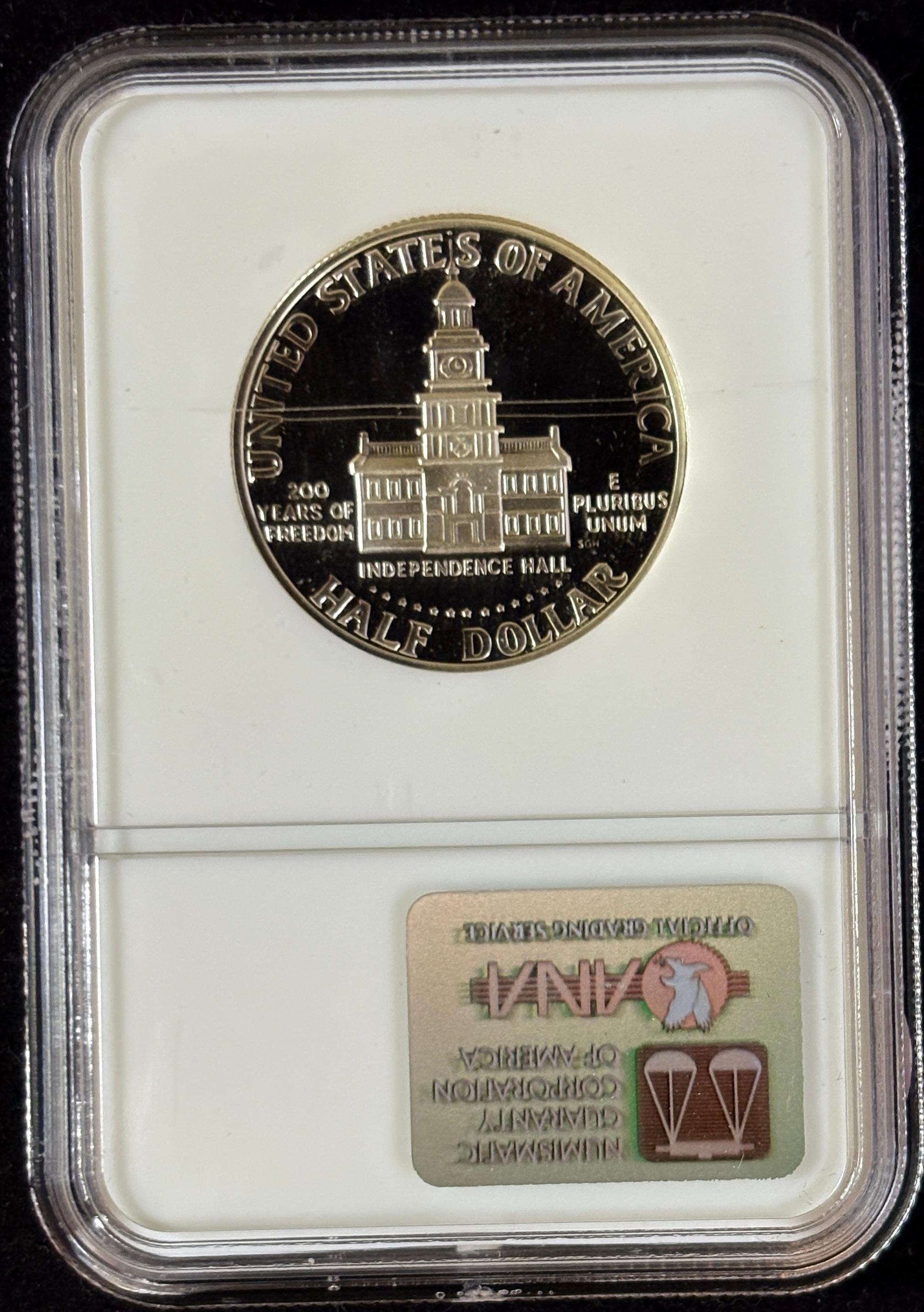 1976-S Kennedy Half Dollar NGC PR-68