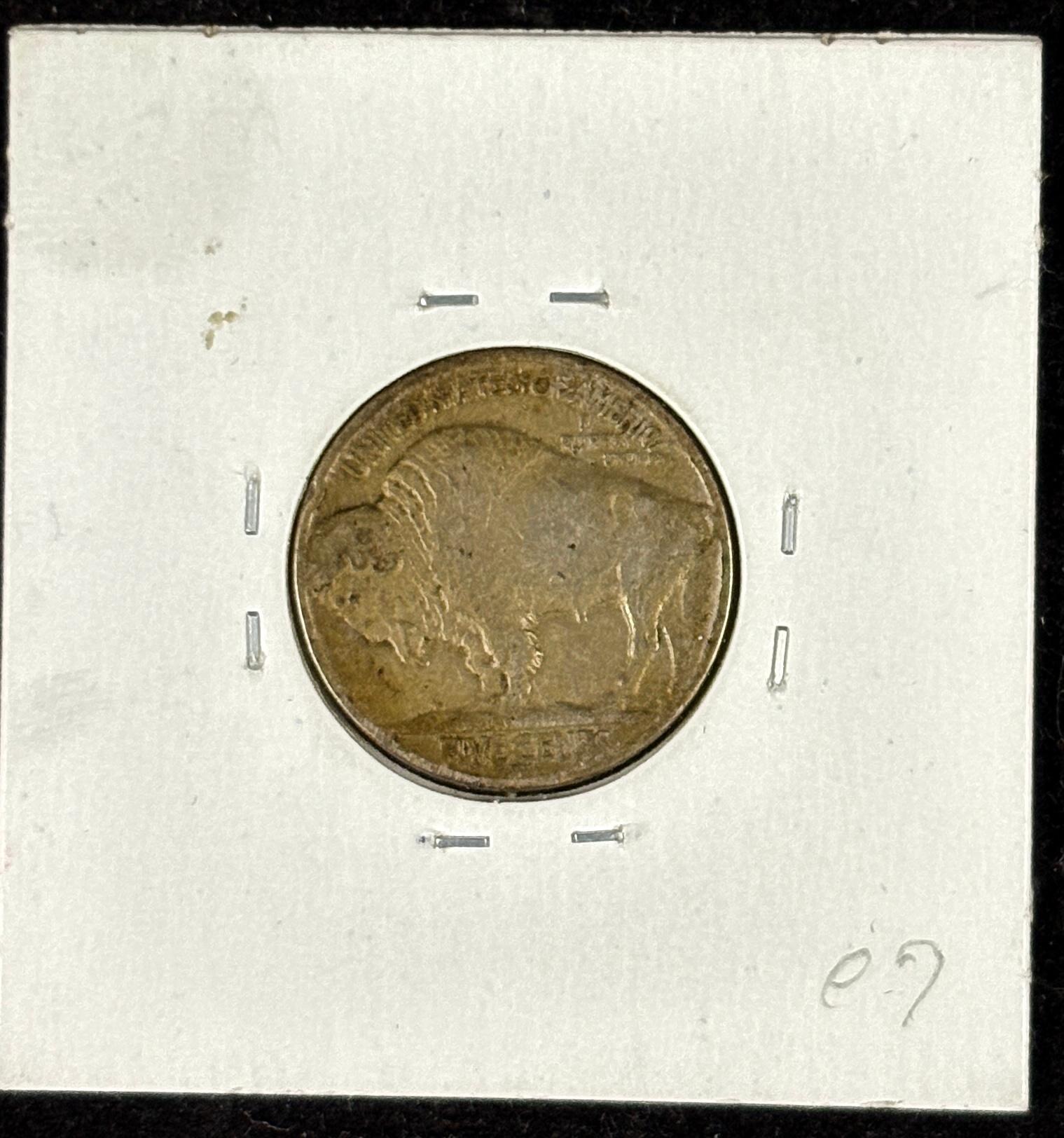 1913-D Type 2 Buffalo Nickel XF