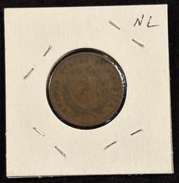 1870 Two Cent Piece VG