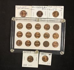 Bag of Nice Lincoln Cents Errors & Memorials