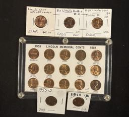 Bag of Nice Lincoln Cents Errors & Memorials