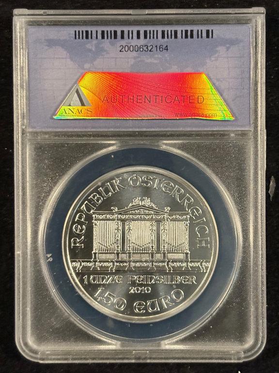 2010 Austria Philharmonic ANACS MS-70