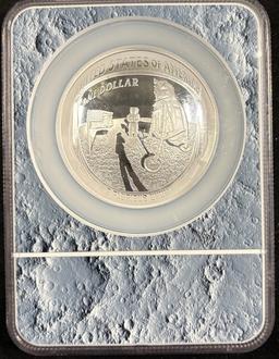 2019 Apollo 11 5oz Silver NGC PF-70 Ultra Cameo