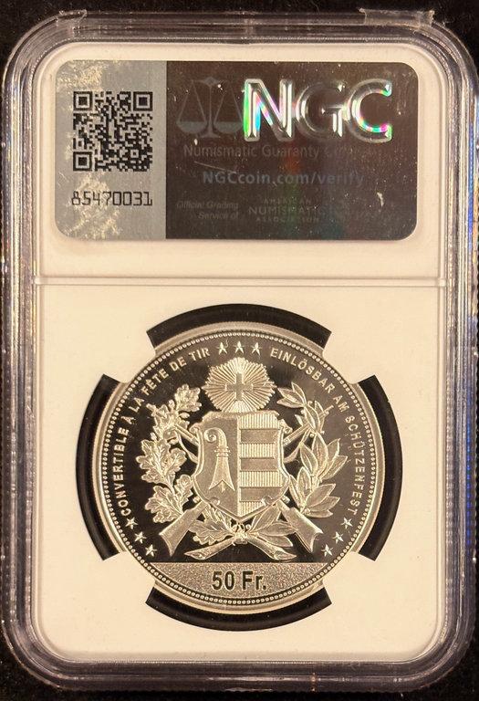 2024 Swiss Shooting Festival NGC PF-70 UC