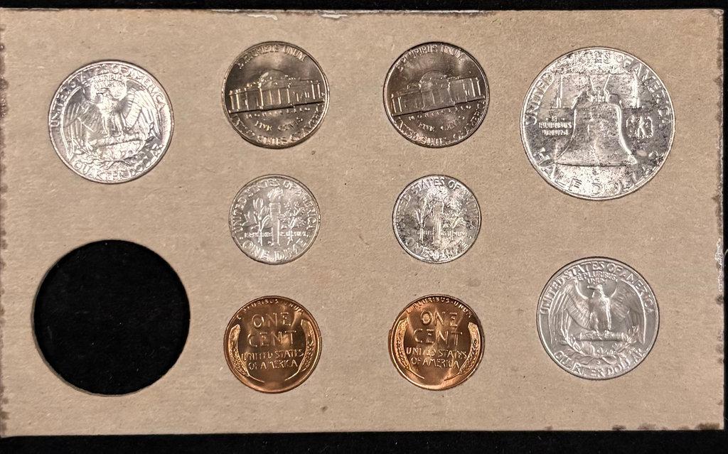 1956 P & D Mint Set Tone