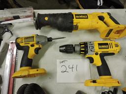 DeWalt Power Tool Set with Carry Bag - Read Details Below: