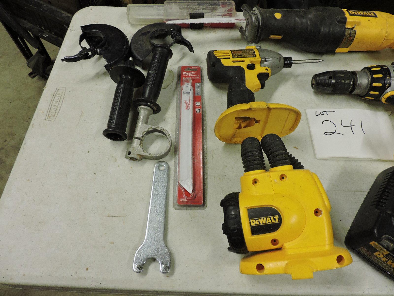 DeWalt Power Tool Set with Carry Bag - Read Details Below: