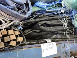 Large Lot of Tarps and Thermal Blankets