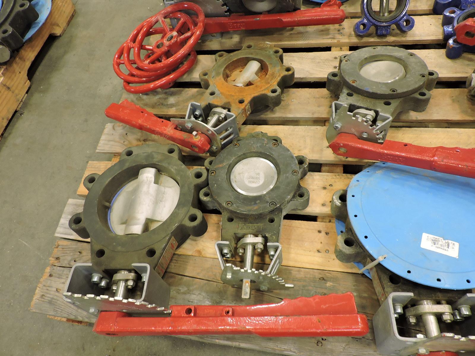 Industrial Pipe Valves - Various - See Description and Photos