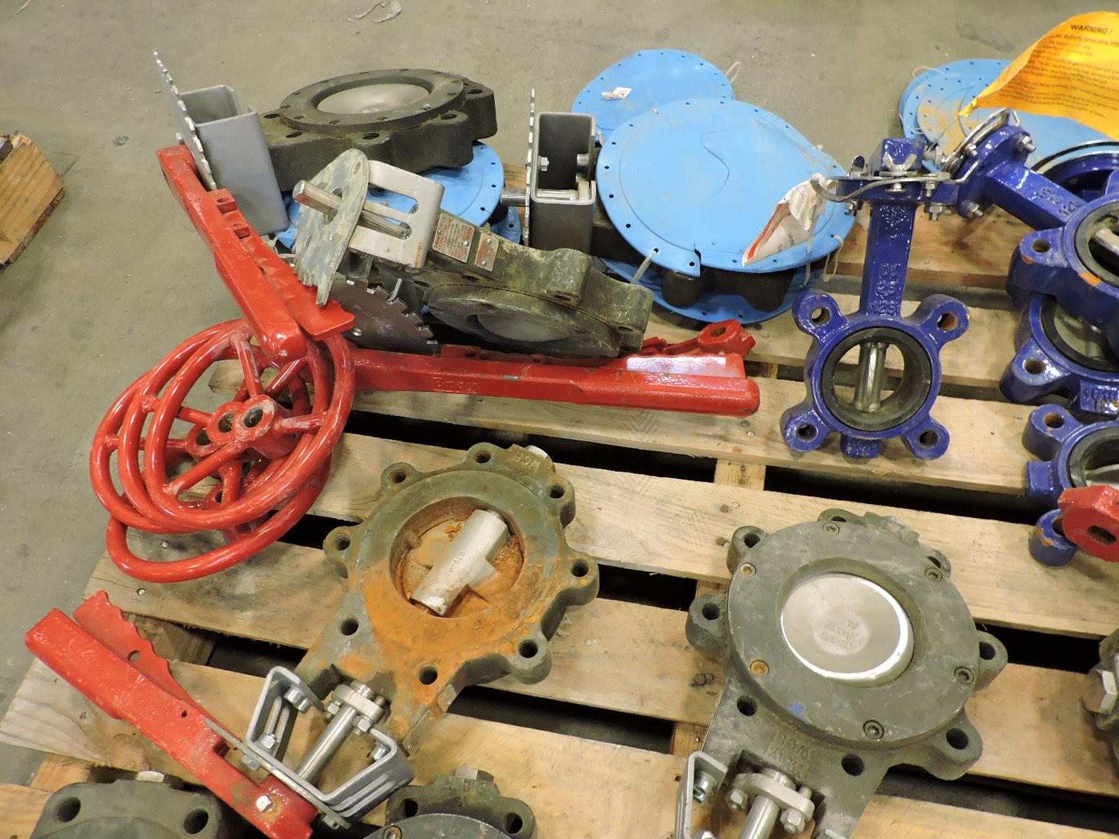 Industrial Pipe Valves - Various - See Description and Photos