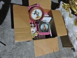 Lot of Clocks - Mother Mary, Snoopy, Mickey Mouse -- Approx. 18