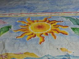 'CALYPSO JOE' JUNGLE SCENE - Backdrop - 25' 3" Wide X 17' 9" Tall