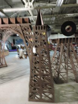 GIANT EIFFEL TOWER MODEL -- Just over 20 Feet Tall