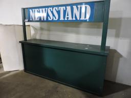 NEWS STAND - THEMED Serving Bar