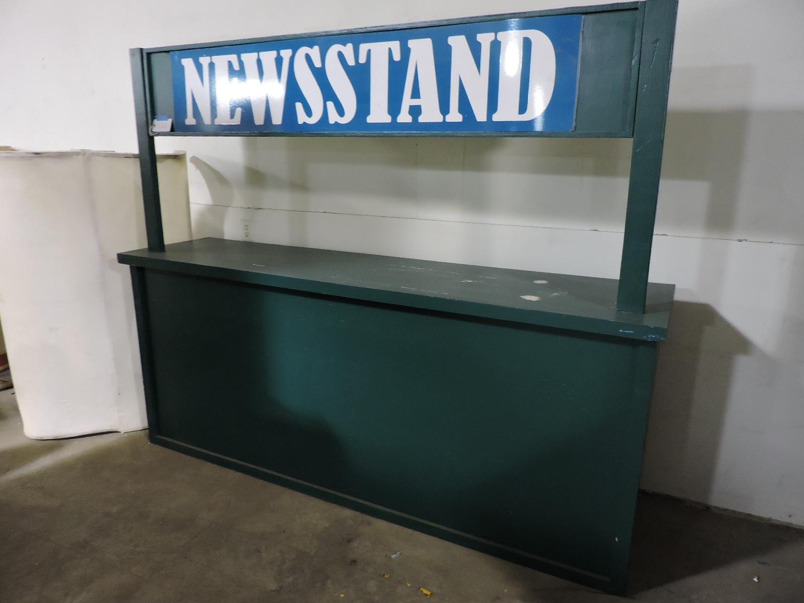 NEWS STAND - THEMED Serving Bar