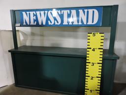 NEWS STAND - THEMED Serving Bar