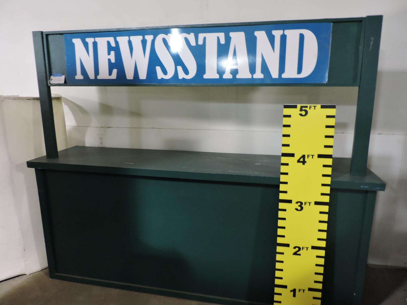 NEWS STAND - THEMED Serving Bar