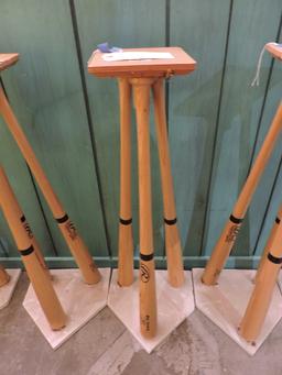 BASEBALL THEMED TABLE / STAND -- Approx. 32" Tall